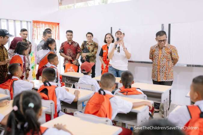 Ratusan Anak di Aceh dan Sumut Kembali ke Kelas Layak Pasca Bencana
