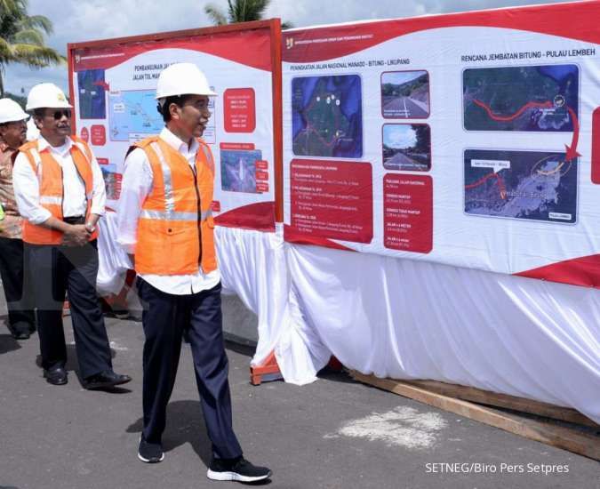 Jokowi targetkan tol Manado-Bitung rampung April 2020