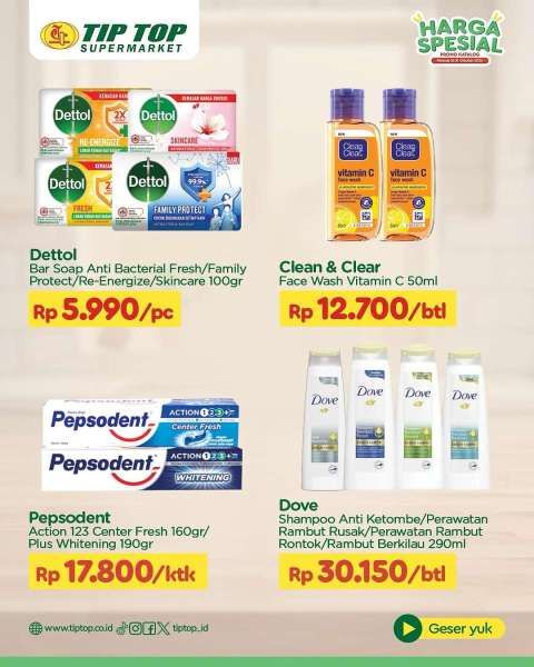 Promo Tip Top Harga Spesial 16-30 Oktober 2024