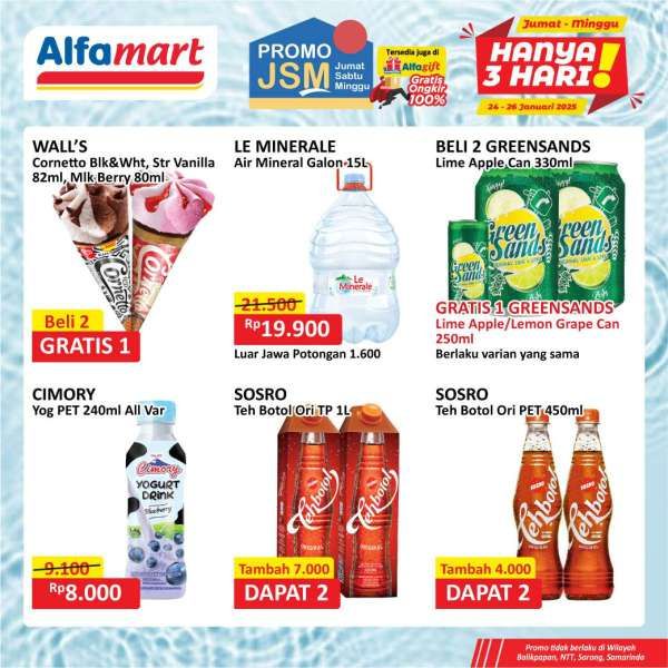 Promo JSM Alfamart 24-26 Januari 2025