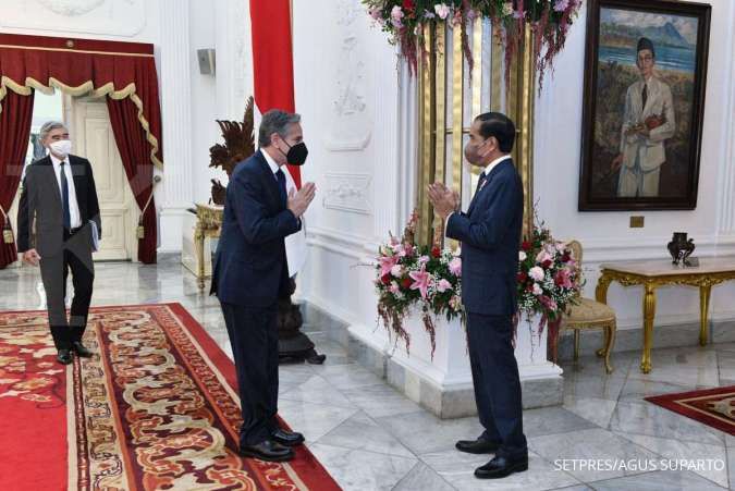 Menlu AS Blinken bersaing rebut pengaruh dengan orang kuat ketiga Rusia di Indonesia