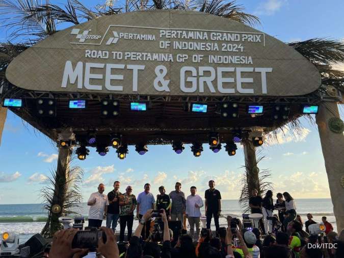 Meet &Greet MotoGP dengan Pembalap Dunia Sambut Pertamina Grand Prix of Indonesia2024