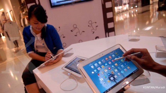 Setelah ponsel, penjualan tablet laris manis di RI
