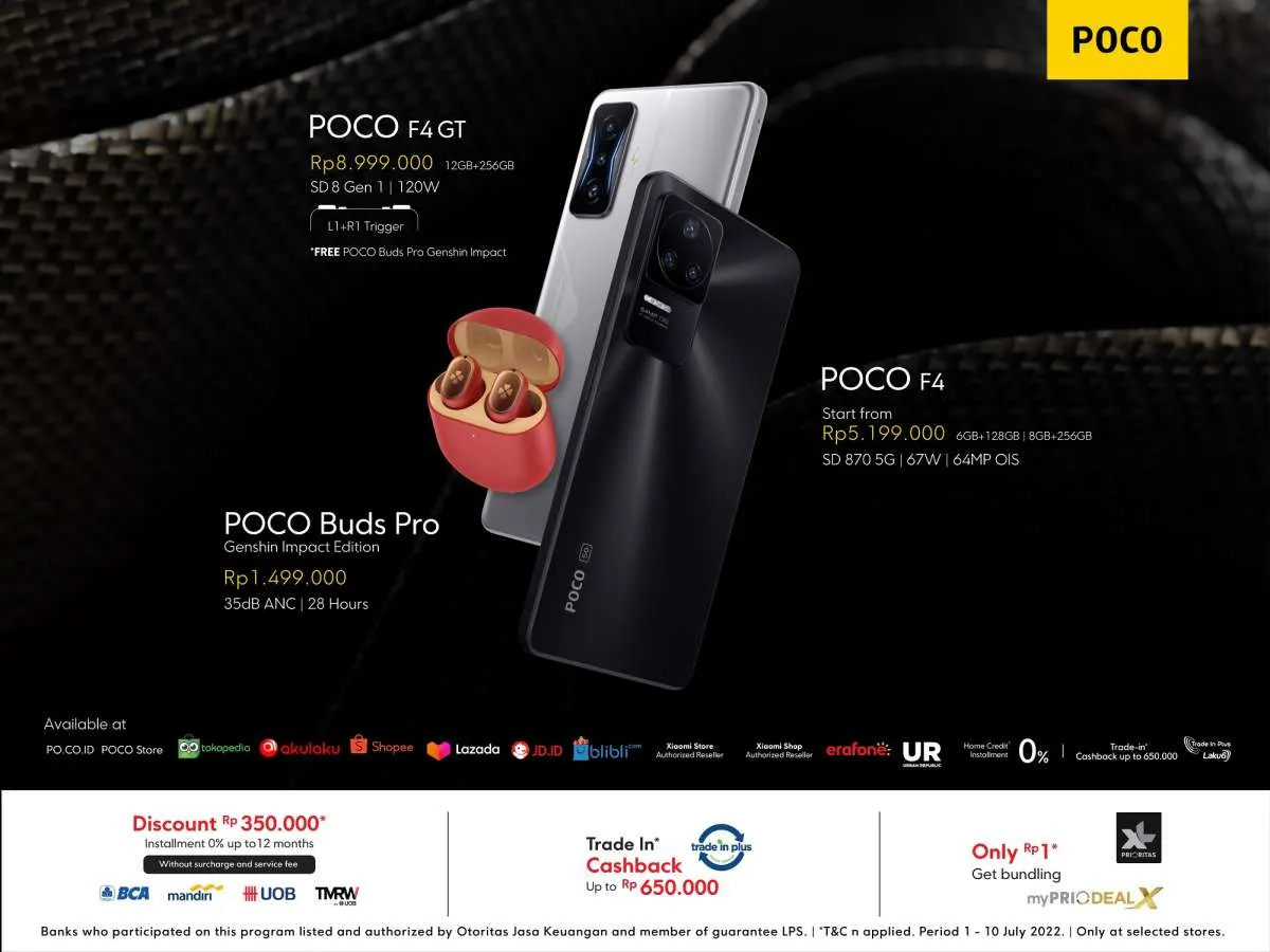 Flagship POCO, Sang Pendobrak Pasar Smartphone, Tersedia Perdana pada 7 Juli 2022