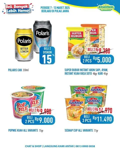 Promo Hypermart Beli Banyak Lebih Hemat Periode 7-13 Maret 2025