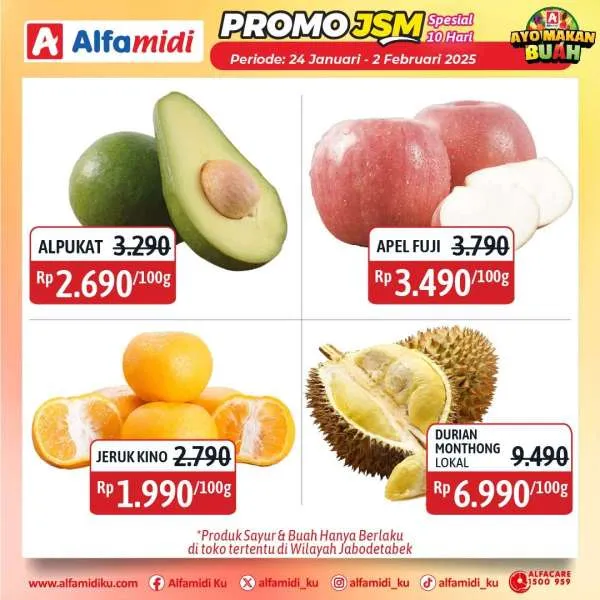 Promo JSM Alfamidi Periode 24 Januari-2 Februari 2025