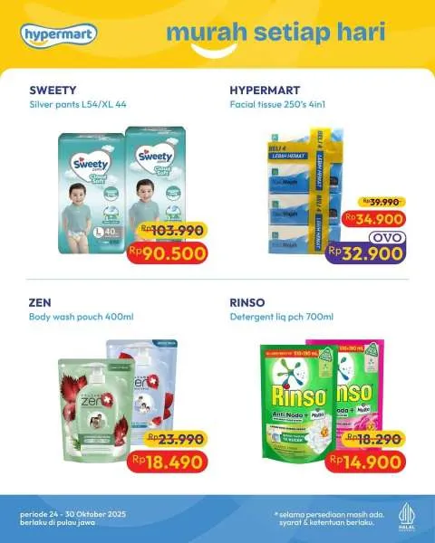 Promo JSM Hypermart Weekend Periode 24-27 Oktober 2025