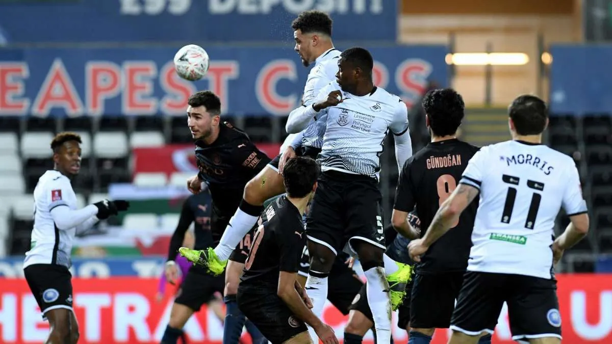 Hasil pertandingan Swansea vs Man City, The Citizen menang catat rekor  