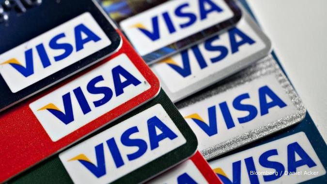 Inilah kartu debit Visa milik Bank Mandiri