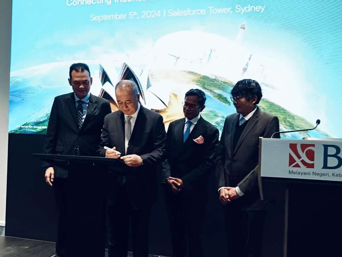 Bank BNI Salurkan Diaspora Loan Rp 2,1 Miliar ke Dapur Van Java di Perth, Australia