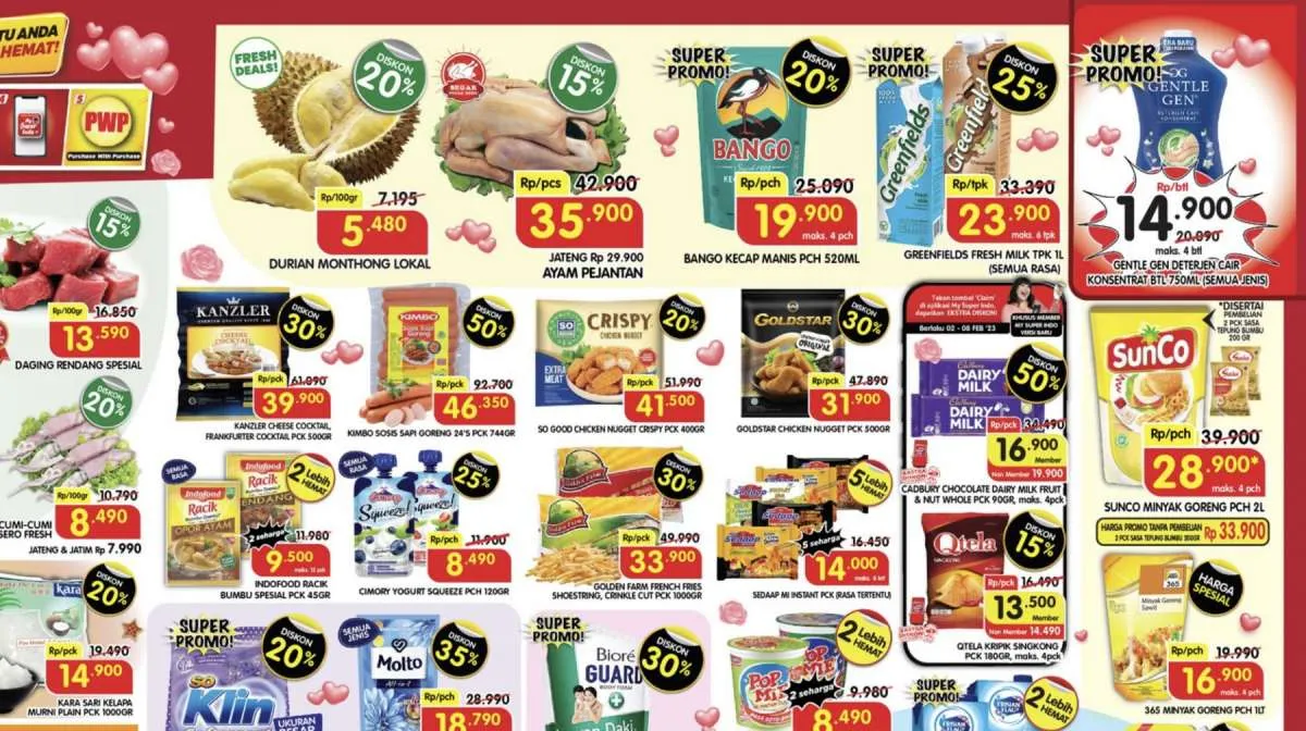 Promo JSM Superindo Weekend Sampai 5 Februari 2023, Ada Banyak Potongan Harga