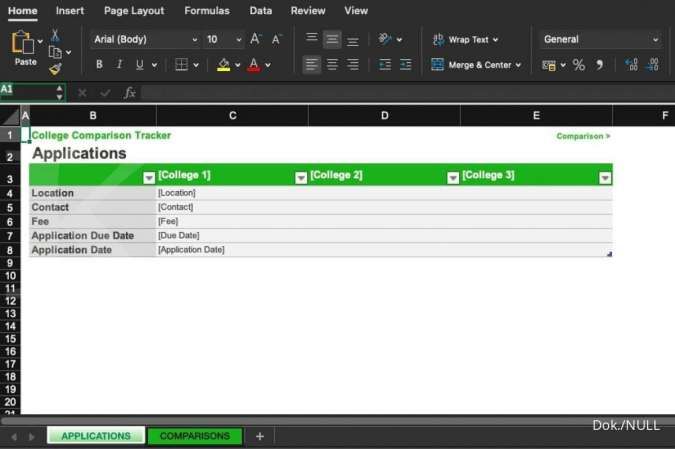 Cara mengubah file Excel ke PDF