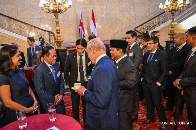 Prabowo Temui Raja Charles III di Lanchaster House, Bahas Konservasi Gajah 