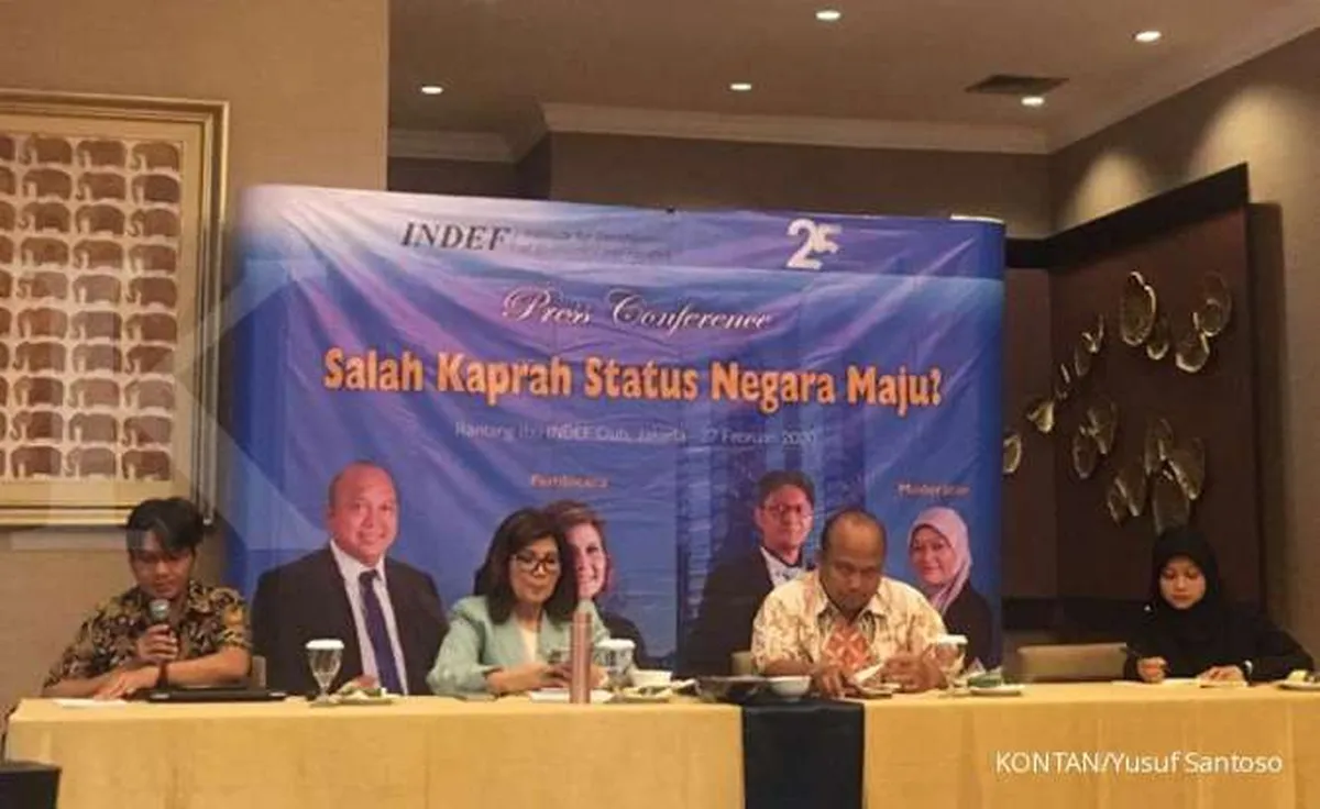 Ekonom Indef turunkan proyeksi pertumbuhan ekonomi kuartal I 2020