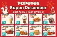 Ice Cream hingga Paket Ayam dengan Promo Popeyes Kupon Desember Mulai Rp 5.000