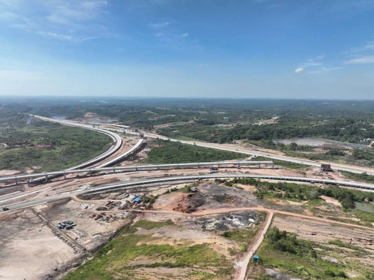 Progres Tol Sepinggan Paket 1B Garapan Wijaya Karya (WIKA) Capai Progres 34,5%
