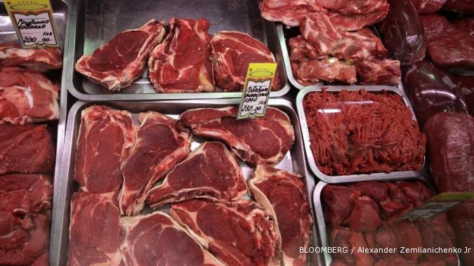 Pengusaha Korea Selatan setop jual daging sapi AS