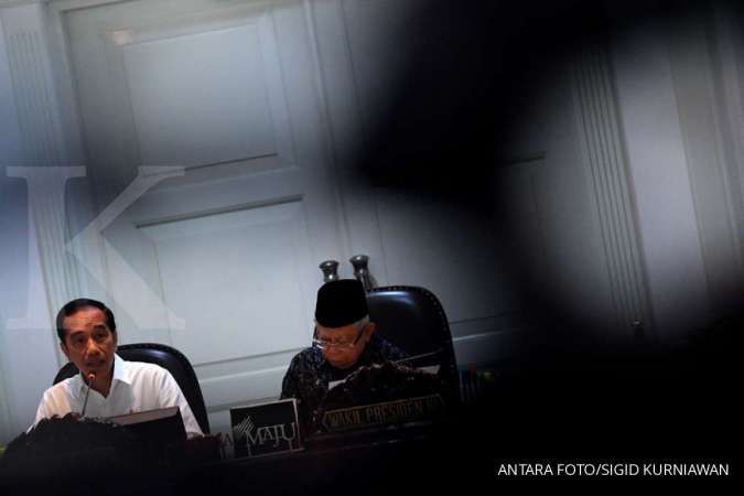 Setahun Jokowi-Ma'ruf Amin: Target terganjal wabah corona, komunikasi kabinet lemah