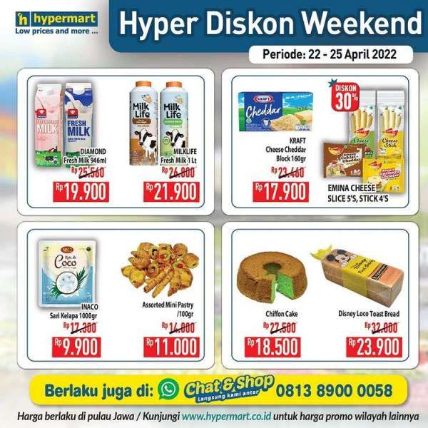 Promo JSM Hypermart Mulai 22-25 April 2022