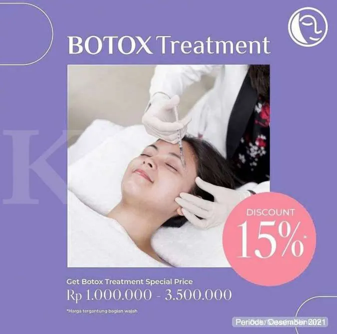 Promo Botox Treatment Natasha Periode Desember