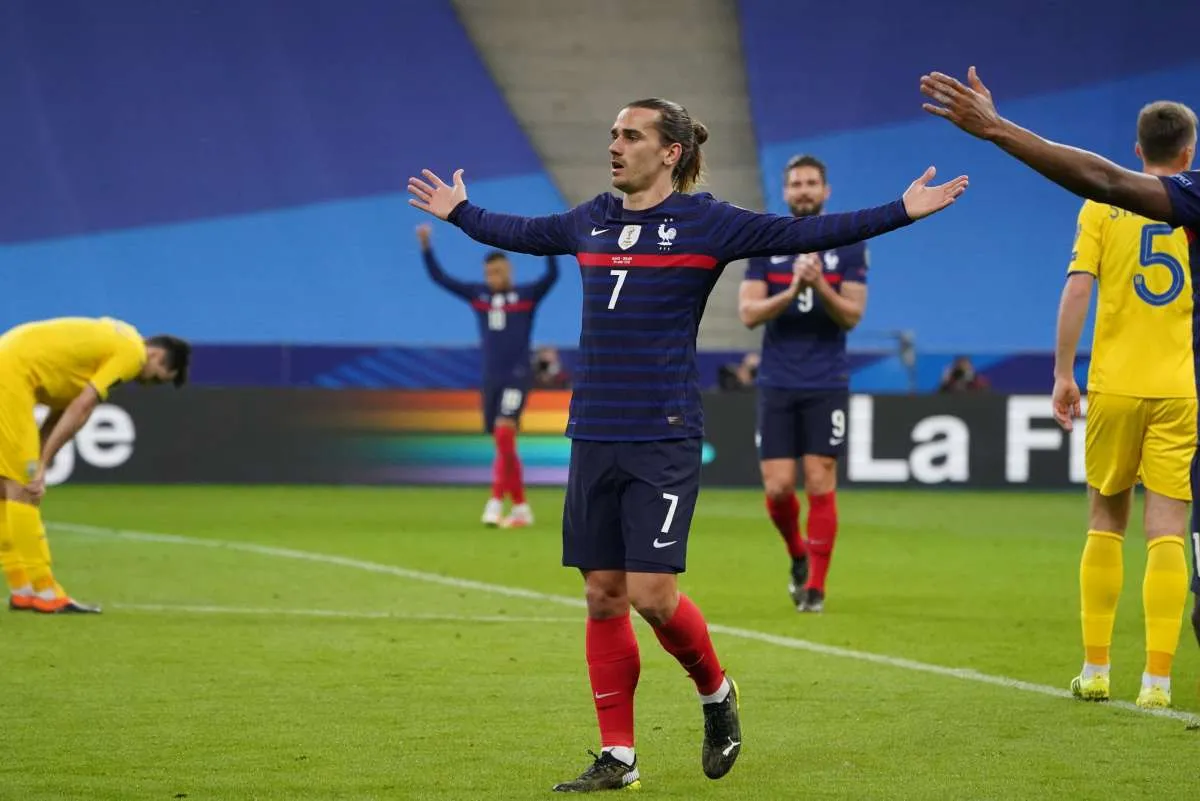 Prancis vs Ukraina: Imbang 1-1, Tim Yellow Blue tahan Les Bleus di kandang