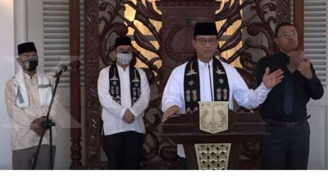 Siang ini gubernur Anies Baswedan akan umumkan kelanjutan status PSBB di DKI Jakarta