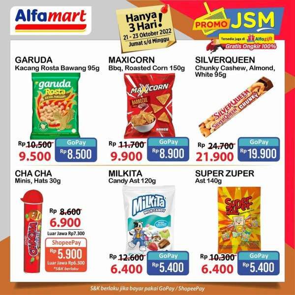 Katalog Promo JSM Alfamart Terbaru 21-23 Oktober 2022