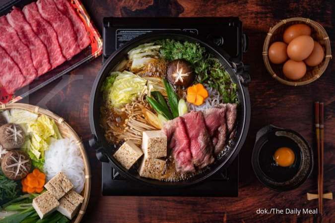 Nikmatnya Sate Daging Sukiyaki ala Restoran Jepang, Intip Resepnya!
