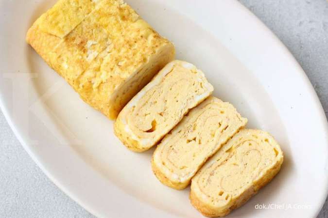 Resep Membuat Tamagoyaki, si Omelet Gulung Ala Jepang yang Super Lembut