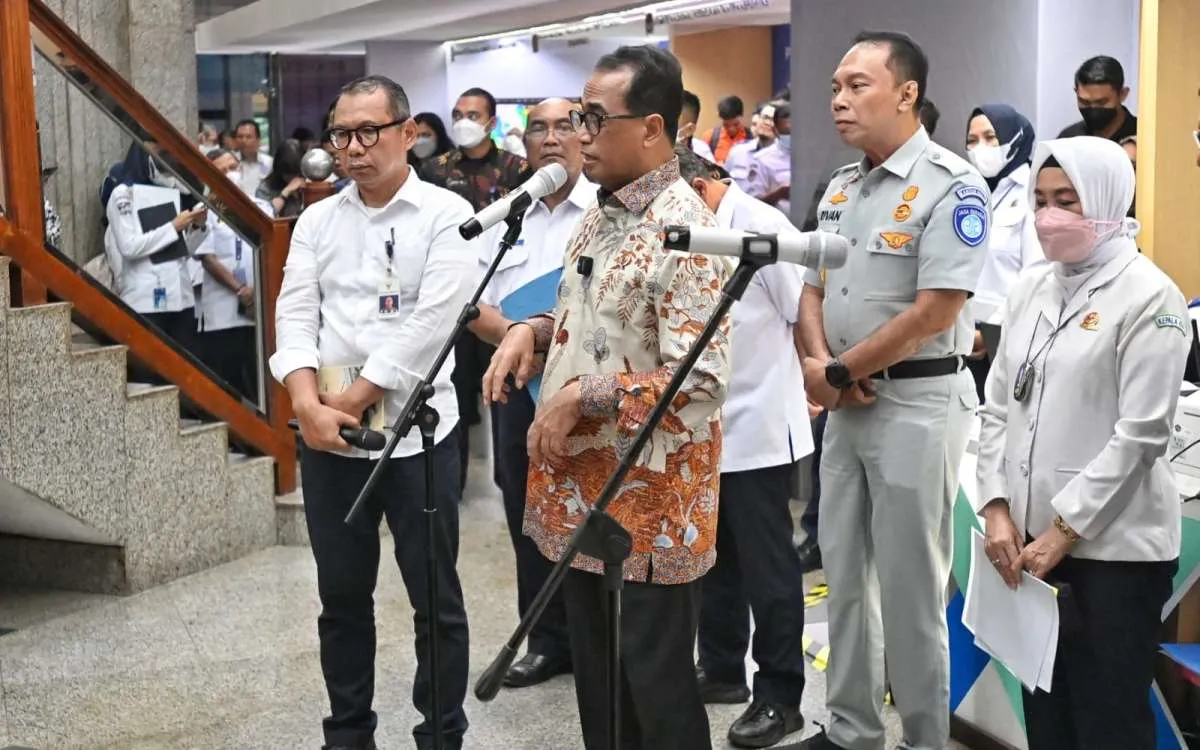 Menhub Tutup Posko Angkutan Lebaran Terpadu 2023