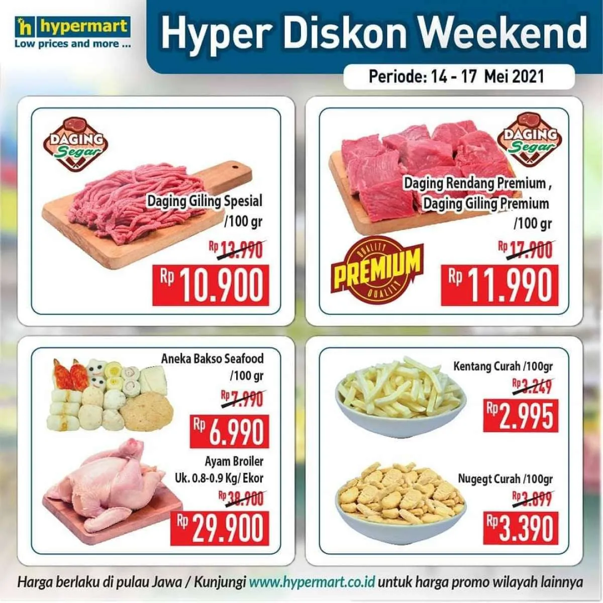 Cek promo JSM Hypermart 14-17 Mei 2021, Hyper Diskon Weekend!