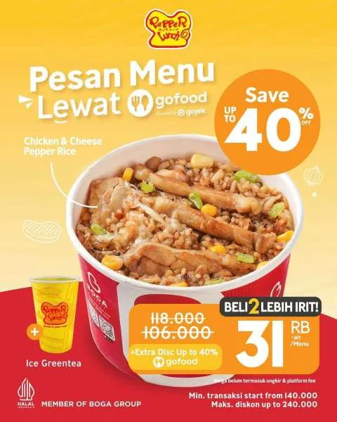 Promo Pepper Lunch GoFood