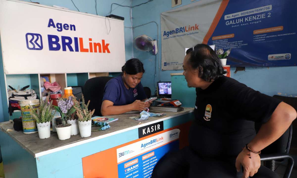 Bank Rakyat Indonesia Catat Kenaikan Transaksi Agen BRILink