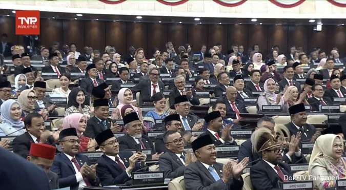 Ketua MPR Berpantun di Depan Prabowo: Indonesia Makin Menyala
