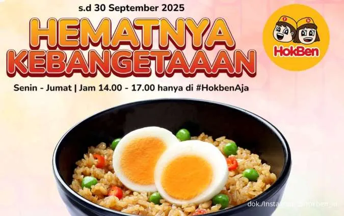  Promo HokBen Hematnya Kebangetan September 2025, Beli Hoka Ichiman Cuma Rp 10.000