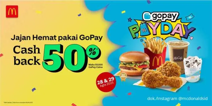 Promo McD GoPay Agustus