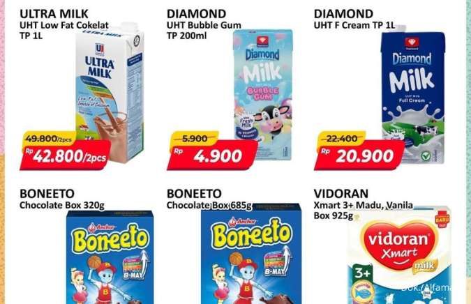 Promo JSM Alfamart 31 Oktober-2 November 2025, Ultra Milk Beli 2 Lebih Hemat