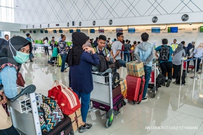 Trafik Bandara Ahmad Yani melonjak 