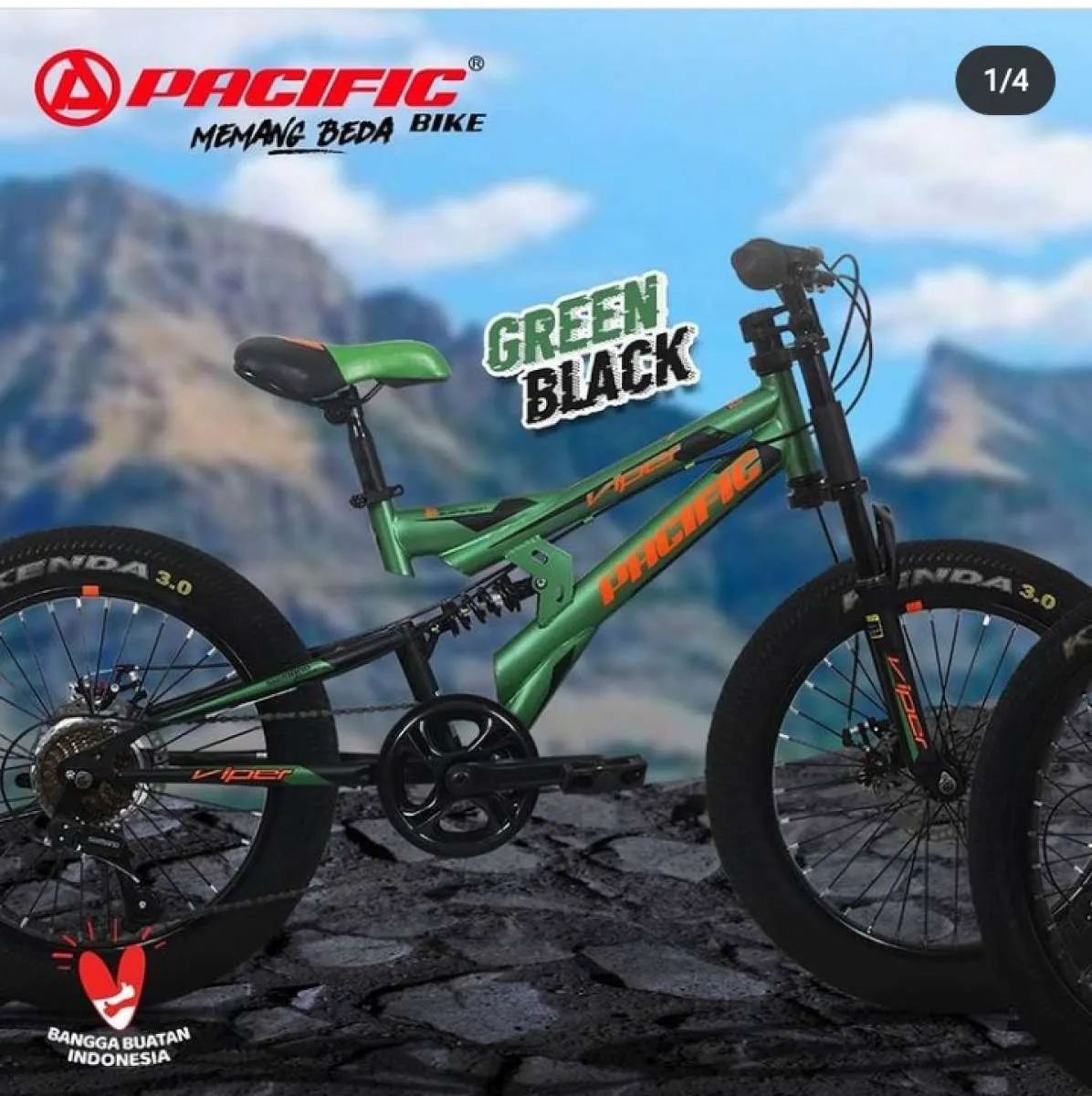 Terbaru, harga sepeda gunung Pacific Viper 3.0 murahnya gak main-maian