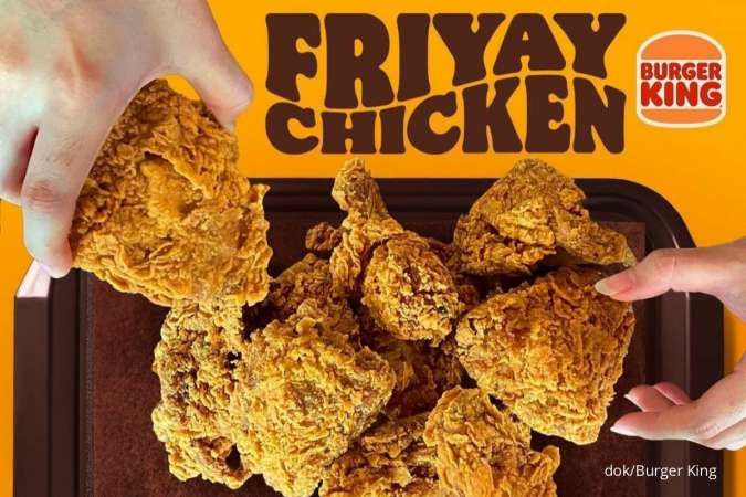 Promo 11.11 Burger King Hari Ini 11 November 2022, Friyay Chicken 10 Ayam Rp 110.000