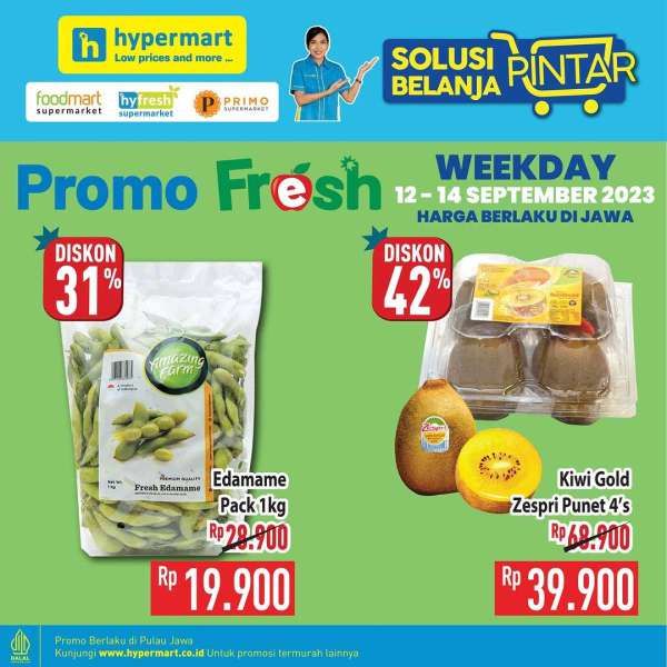  Katalog Promo Hypermart Terbaru 12-14 September 2023, Promo Produk Fresh