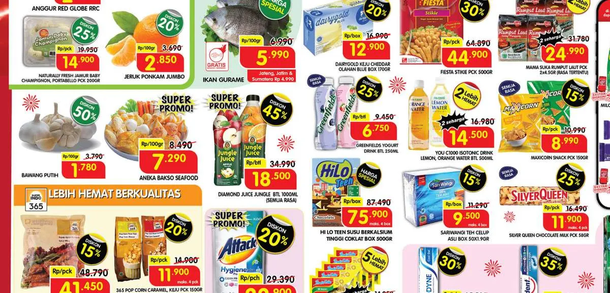 Katalog Harga Promo Superindo Hari Ini 27 Desember 2022, Banyak Diskon Besar