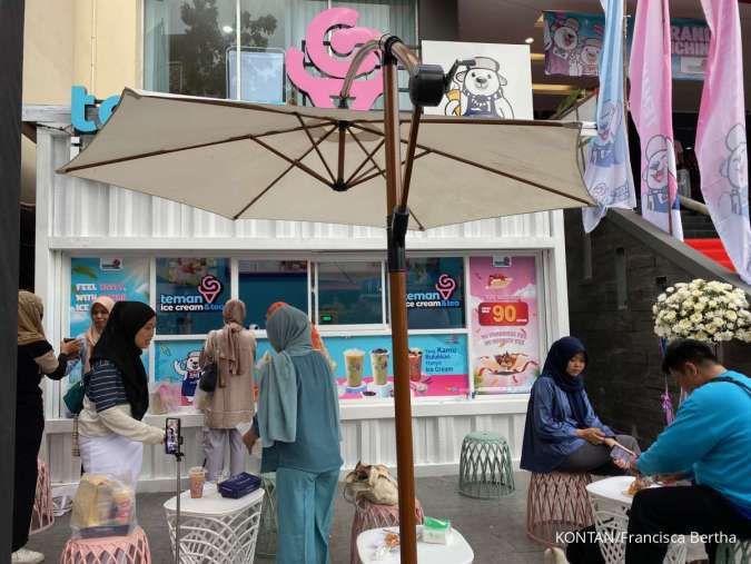 Mencoba Peluang di Pasar Es Krim, Hal Ini yang Membuat Teman Ice Cream & Tea Optimis
