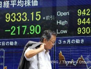 Aksi jual melanda, nilai kapitalisasi bursa Jepang tergerus 23,5 triliun yen