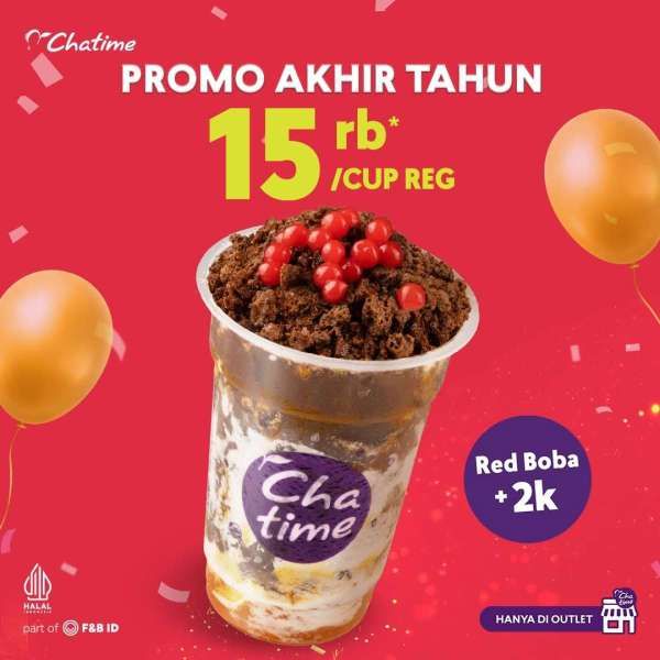 Promo Chatime Akhir Tahun 2024