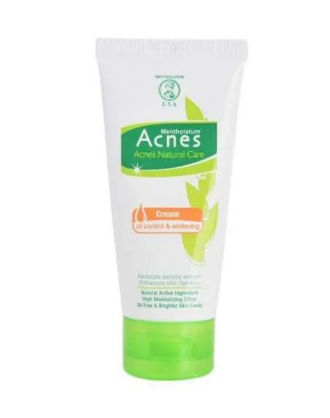 Acnes Natural Care Oil Control & Whitening Cream