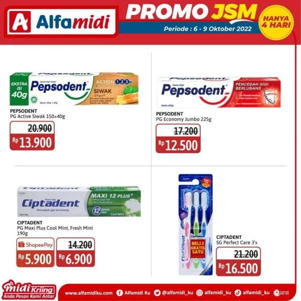 Promo JSM Alfamidi Periode 6-9 Oktober 2022