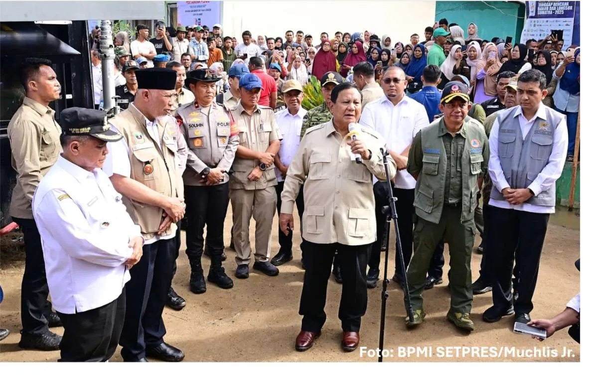 Presiden Tinjau Huntara Bencana Sumbar, ESDM Pastikan Listrik dan Energi Nasional