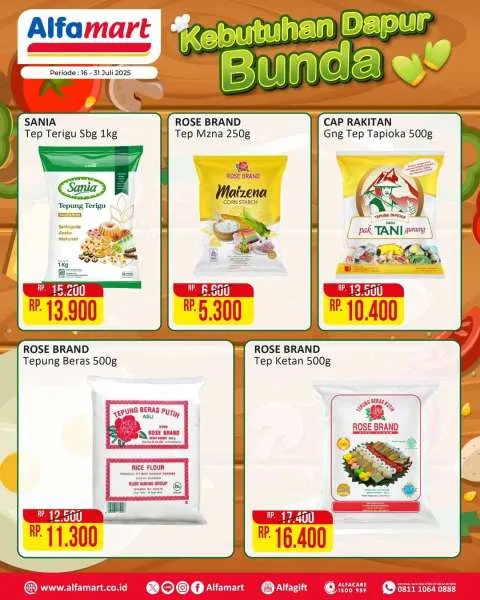 Promo Alfamart Kebutuhan Dapur Periode 16-31 Juli 2025
