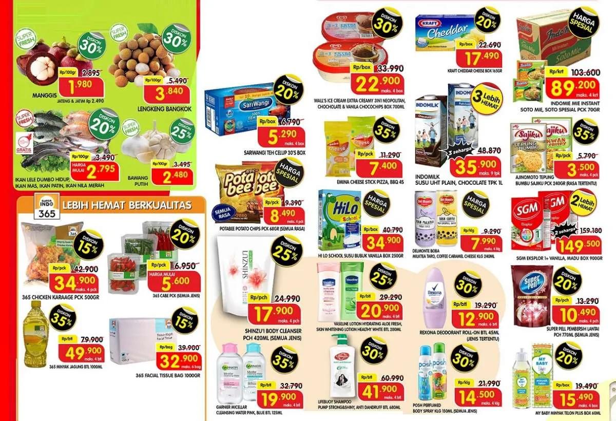 Promo Superindo Super Hemat 1 Agustus 2021, diskonan Hari Minggu!